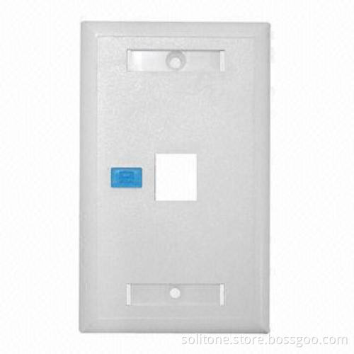 Single Port Network Faceplate In120 Type